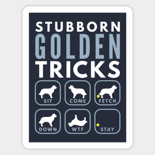 Stubborn Golden Retriever Tricks - Dog Training Magnet